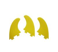 HFWRDVJCM Dérives de Surf G5, dérives FCS M Tri Fins, ailerons de Planche de Surf en Plastique for shortboard Thruster, Ensemble de 3 dérives en Nylon(Violet/紫罗兰)