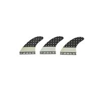 HFWRDVJCM Dérives Thruster Surf en Carbone nid d'abeille et Fibre de Verre for Planches de Surf AM2 SuperE Rasta(Yellow)
