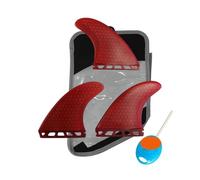 HFWRDVJCM Dérives Thruster Surf en Carbone nid d'abeille et Fibre de Verre for Planches de Surf AM2 SuperE Rasta(Future G5)