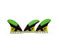 HFWRDVJCM Dérives Thruster Surf en Carbone nid d'abeille et Fibre de Verre for Planches de Surf AM2 SuperE Rasta(WCT)