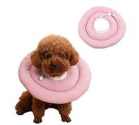 HFYRBDKSPI Collier cône Doux pour Chiens après Chirurgie, Alternative pour empêcher de lécher, Coussin Cervical Confortable,Rose,XL