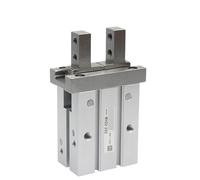 HFZL16 Double Acting Air Pneumatic Parallel Gripper HFZ6 HFZ10 HFZ16 HFZ20 HFZ25 HFZ32 HFZ40 Pneumatic Finger Aluminium Clamps(HFZL16)