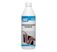 HG 139100130 Déboucheur puissant pour canalisations et canalisations, élimine efficacement les bouchons, nettoyant liquide pour tuyaux et drains bloqués dans les éviers ou les bacs de douche, 1 l