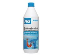 HG 139100130 Déboucheur puissant pour canalisations et canalisations, élimine efficacement les bouchons, nettoyant liquide pour tuyaux et drains bloqués dans les éviers ou les bacs de douche, 1 l