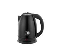 Herzberg HG-5011 : Bouilloire électrique en acier inoxydable Noire G