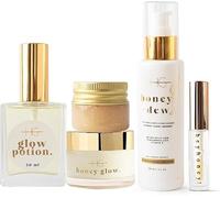 HG AESTHETICS Coffret Bee-Loved - Huile Glow Potion 50 ml, Crème HoneyGlow 50 ml, Gommage Lèvres Honeylicious 20 ml, Sérum HeyHoney 10 ml et Gel Nettoyant HoneyDew 125 ml