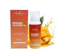 HG AESTHETICS MangoScreen Spray Solaire Miel & Mangue SPF 50 | Protection Solaire Bio Enfants & Adultes | Large Spectre UVA & UVB | Résistant à l’Eau, Non Collant, Parfum Mangue Doux