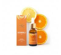 HG AESTHETICS Sérum Visage Éclat à 7% Vitamine C avec Bakuchiol, Niacinamide & Acide Hyaluronique - Hydratation, Fermeté & Éclat Naturel - Convient à Tous Types de Peaux - 30 ml