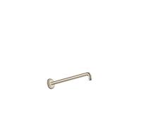 Hg Bras de Douche DN15 389mm Projection Axor 90 Degré Brossé Nickel Sans Rotule