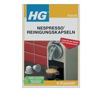 HG Capsules de nettoyage pour machines Nespresso ® x6