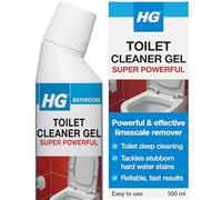 HG Gel nettoyant WC super puissant, détartrant et détachant - 500 ml