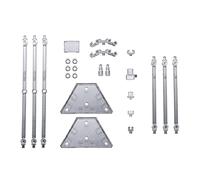 HG Mobile Suit Gundam Base d'affichage d'arme sorcière de Mercure, échelle 1/144, modèle en plastique à code couleur, gris