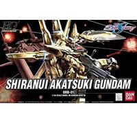 Hg Mobile Suit Gundam Seed Destiny Shiranui Akatsuki Gundam 1/144 Scale Pre-Colored Plastic Model [Import Japonais]