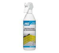 HG Spray Liquide Anti-Moisissures, Produit Fongicide Destructeur de Moisissures, Carrelages, Joints de Salle de Bain et Plus, Anti-Humidité - 500 ml (186050104)