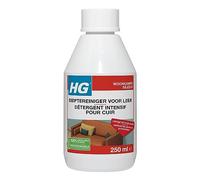 HG Nettoyant en profondeur pour cuir | Nettoyant doux pour cuir à base d'eau pour un nettoyage en profondeur jusque dans les pores de la pleine aniline et des cuirs teints, tels que meubles, valises