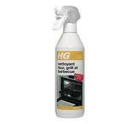 HG Nettoyant Four, Grill & Barbecue 0,5L - Élimine Rapidement les Restes d’Aliments et les Résidus de Graisse Brûlée - Pour Cuisines et Espaces Extérieurs
