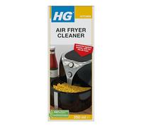 HG Nettoyant pour friteuse à air - Solution de nettoyage pour four à air comprimé pour enlever la graisse et les aliments en gâteau, dégraisse les friteuses à air sans endommager la friteuse, brosse