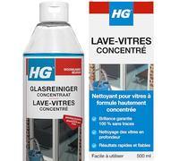 HG Nettoyant pour Vitres, Concentré professionnel, brillance sans traces - 500 ml