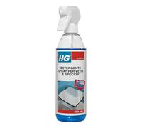 HG Nettoyant spray pour vitres, fenêtres et miroirs, élimine efficacement la graisse et la saleté, 500 ml (142050106)
