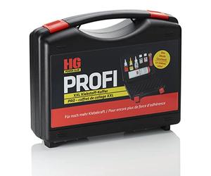 HG POWER GLUE Assortiment de colles XXL - Avec super glue extra forte + granulés - décapant adhésif - primaire - spray activateur - epoxy stick - Colle pour métal aluminium bois verre caoutchouc etc.