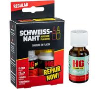 HG POWER GLUE kit de colle L - Le soudure en flacon incl Primer (pour PPi, PE, silicone et autres matériaux difficile à coller) - pour plastiques la pierre la céramique PVC le caoutchouc le verre etc