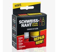 HG POWER GLUE MINIs super glue extra forte - colle pour plastique caoutchouc pierre céramique verre bois - résistant à l'eau, à la chaleur et à séchage rapide 1x5g colle + 1x10g granulés