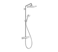 HG Showerpipe Croma E 280 1jet chrome avec thermostatique de douche