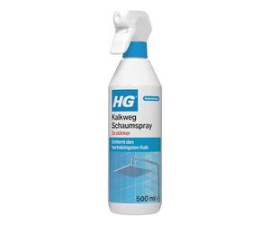 HG Spray Anti-calcaire 500 ML - est Un Puissant Spray anticalcaire pour Les dépôts de calcaire tenaces dans Votre Salle de Bain