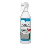 HG Spray nettoyant pour salle de bain pour toutes les surfaces, nettoyant universel pour toilettes, nettoyant pour carrelage, douche, détartrant léger et détartrant, nettoyant toutes surfaces - 500 ml