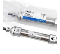HG7TWVEZF Mini vérin pneumatique en Acier Inoxydable, 1 pièce, CDM2B20-25Z, CDM2B25-50Z, CDM2B32, CDM2B40