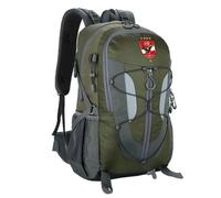 HGADXVBE Sac à dos de randonnée Al Ahly Sc, Sac à dos étanche pour randonnée, Grand sac à dos de randonnée multi-compartiments étanche, jours(Dark Green)