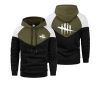 HGADXVBE Sportswear Homme Dead Day.lig-ht, Slim Fit Capuche, Printemps Et Automne, Sweets(Green,3XL)