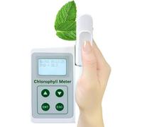 HGAYUBDV Compteur de chlorophylle Portable, analyseur de Verdure des Feuilles SPAD Portable, Machine de Mesure de chlorophylle numérique TYS-A avec écran LCD Chlorophylle : 0,0-99,9 SPAD, for Tester