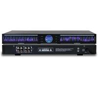 HGAYUBDV Égaliseur audio, égaliseurs graphiques stéréo 22 bandes avec 10 effets préréglés, double canal, montage en rack 1U, réduction automatique du bruit, réglage d'égalisation Hi-Fi for la maison.