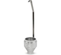 HGAYUBDV Gobelet à viscosité de peinture, gobelet portable en acier inoxydable, tasse à viscosité à immersion DIN avec volume de tasse 100 ± 1 ml, diamètre de la buse de débit 4/6 mm, pour finitions