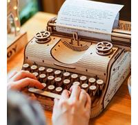 HGAYUBDV Machine à écrire manuelle de style rétro, machine à écrire mécanique anglaise portable et nostalgique for notes, lettres ou écriture créative, facile à utiliser, collection for écrivains.