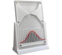 HGAYUBDV Tableau de Galton de Bureau, modèle de démonstration de probabilité, modèle mathématique de Distribution Normale 12 * 18 cm, Outil d'enseignement de Laboratoire de Physique