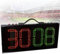 HGAYUBDV Tableau de Remplacement électronique de Football à LED, Tableau d'affichage Portable de Changement de Joueur de Football, Haute luminosité, Affichage Clair,