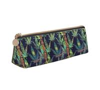 Hgbbdyyjj A Puff in Time Weed Sac de rangement triangulaire en cuir avec impression personnalisée et multifonction Grande capacité, blanc, Taille unique, Organiseur de sac