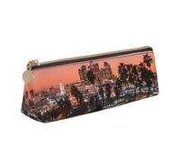 Hgbbdyyjj Los Angeles Palm Trees Sac de rangement multifonction en cuir avec motif de palmiers, blanc, Taille unique, Organiseur de sac