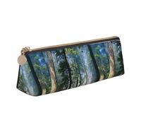 Hgbbdyyjj National Parks Sunshine Trees Sac de rangement multifonction en cuir avec impression personnalisée Grande capacité, blanc, Taille unique, Organiseur de sac
