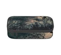 Hgbbdyyjj Night Crow Trousse multifonction avec compartiment de grande capacité Motif corbeau, Noir , Taille unique, Organiseur de sac