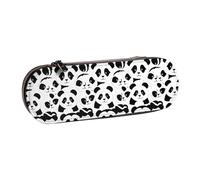 Hgbbdyyjj Panda Trousse à crayons étanche multifonction avec rabat Motif panda, Noir , Taille unique, Organiseur de sac