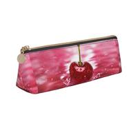 Hgbbdyyjj Red Cherries Sac de rangement multifonction en cuir Motif cerises rouges, blanc, Taille unique, Organiseur de sac