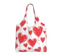 Hgbbdyyjj Sac de courses romantique personnalisé multi-scène tendance décontracté avec fermeture éclair Sac fourre-tout Sac de plage Sac de banlieue Sacs