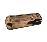 Hgbbdyyjj Sac de rangement en cuir pour bouteille de vin, raisins, personnalisé, multifonction, grande capacité, rond, blanc, Taille unique, Organiseur de sac