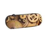 Hgbbdyyjj The Clocks Trousse à crayons étanche multifonction avec rabat Motif engrenages, Noir , Taille unique, Organiseur de sac