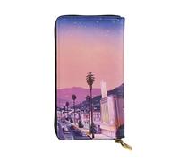 Hgbbdyyjj The Old Hollywood Portefeuille long de qualité supérieure pour femme - Portefeuille en cuir synthétique zippé avec 12 emplacements pour cartes et poche pour pièces de monnaie