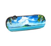 Hgbbdyyjj The Sea Trousse à crayons étanche multifonction avec rabat Motif personnalisable, Noir , Taille unique, Organiseur de sac