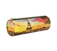 Hgbbdyyjj Tour Eiffel Paris Sac de rangement multifonction multifonction en cuir pour papeterie, blanc, Taille unique, Organiseur de sac